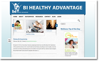 BI Healthy Advantage Website & Blog